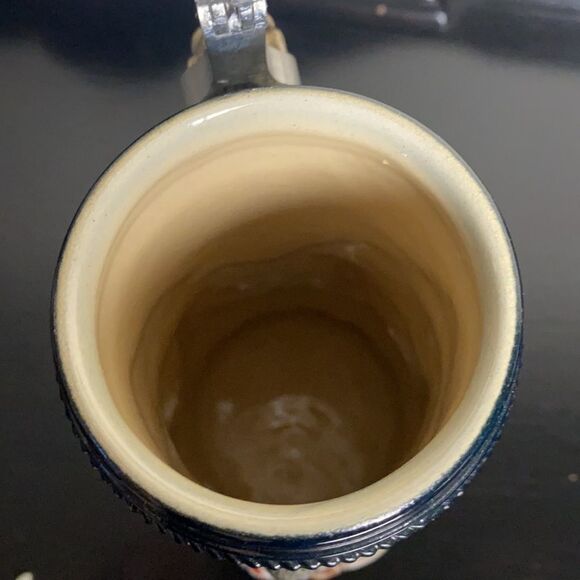 VINTAGE KING EDITION NO. A3991 HANDMADE/HANDPAINTED BEER STEIN - Picture 9 of 12